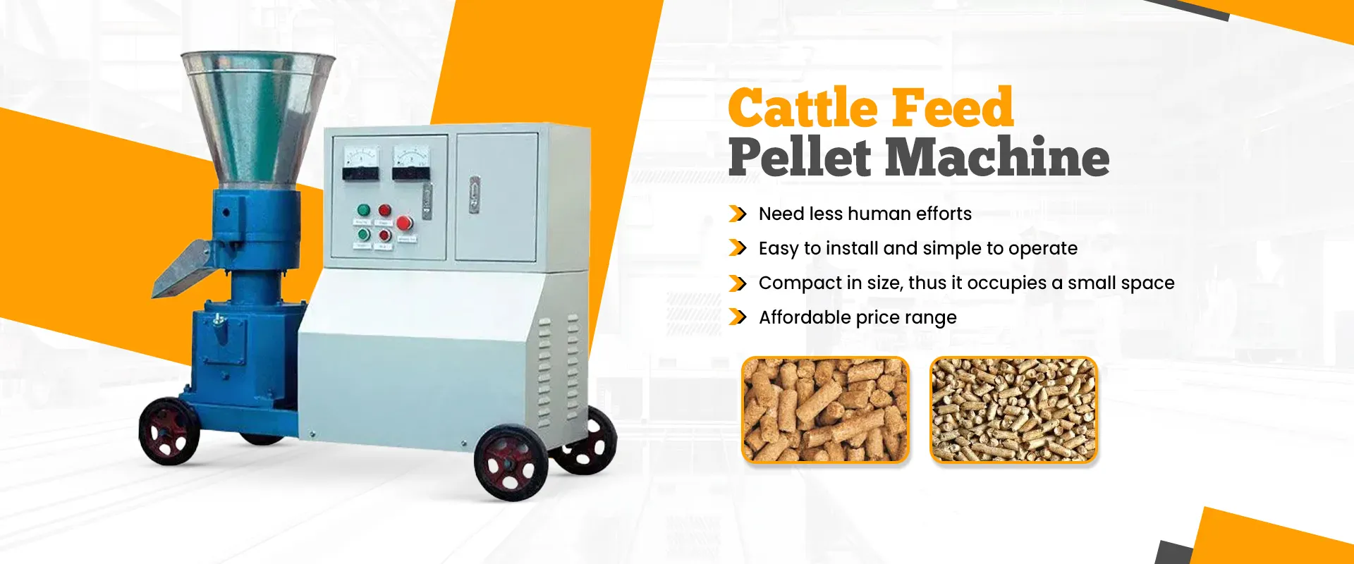 Cattle Feed Pallet Machine